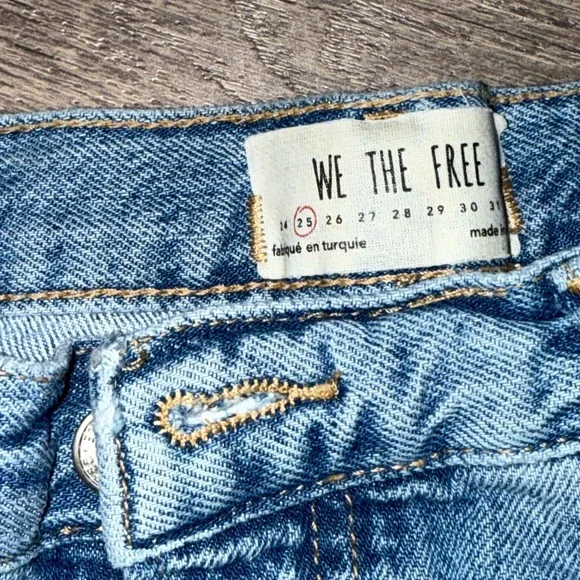 We The Free Blue Denim Jeans - Picture 2 of 4